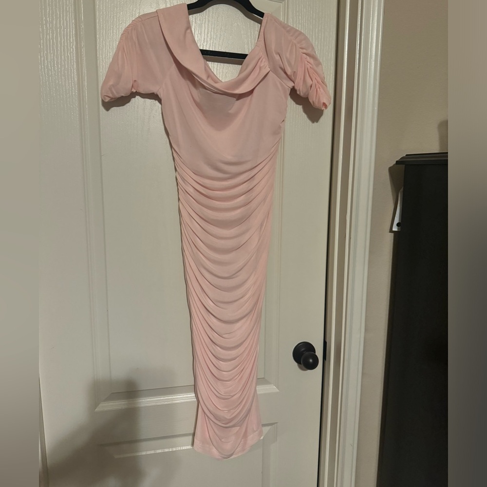 Peach Venus Dress